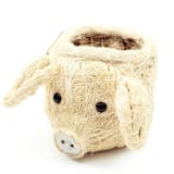 "Mini Pot Pig Planter" - Planters in natural by LIKHA