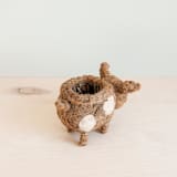 "Baby Country Pig Planter" - Planters in brown by LIKHA