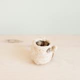 "Mini Pot Bear Planter" - Planters in natural by LIKHA