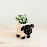 "Baby Sheep Planter" - Planters in white by LIKHA