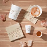 "Scottsdale Before The Veil Cup Pack, Plastic Stadium Cup, Pack of 12" - Paper and Plastic Cups in white by ForYourParty