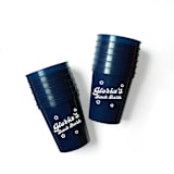 "Bachelorette Blooms Personalized Cup, Plastic Stadium Cup, set of 50" - Paper and Plastic Cups in blue by ForYourParty