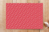 "Somewhere else" - Stationery in Coral by Johanna Phillips Huuva - Back of Card