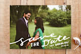 "Footloose" - Stationery in Bright White by Tanya Lee of Frooted Design - Front