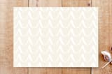 "Footloose" - Stationery in Bright White by Tanya Lee of Frooted Design - Back of Card
