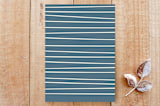 "Stack of Presents" - Stationery in Blue Spruce by Olivia Goree - Back of Card