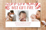 "the best gift" - Stationery in Cherry by Kate Sorensen - Front