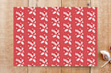 "A Glimpse of Holly" - Stationery in Berry by Chris Griffith - Back of Card