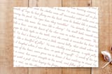 "Santa Paws" - Stationery in jolly by Shannon - Back of Card