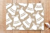 "Wild and Sweet" - Stationery in Kraft by Shannon - Back of Card