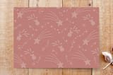 "Wishes and Fishes" - Stationery in rosy by Shannon - Back of Card