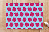 "Baskets of Fun" - Stationery in blue sky by Shannon - Back of Card