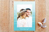 "Watercolor  Save the Date" - Stationery in sky by Krissy Bengtson - Front