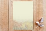 "Autumn Love" - Stationery in Golden by Shannon - Back of Card