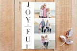"Joyful Stack" - Stationery in Coal by Lehan Veenker - Front
