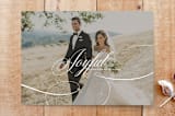 "joyful elegance" - Stationery in snow by Lori James - Front