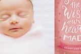 "She is the wish" - Stationery in Rose by Shannon - Close-Up