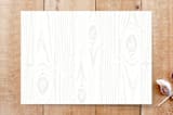 "Home for the Holidays New Address" - Stationery in Mixed Berry by Loree Mayer - Back of Card