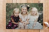 "light of the world" - Stationery in snow by Lori James - Front