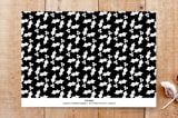 "Simple Multiplied" - Stationery in Snow by Lehan Veenker - Back of Card