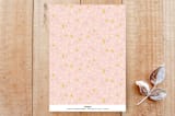 "Ice Cream Sprinkle" - Stationery in Strawberry by Calee A.H. Cecconi - Back of Card