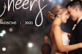 "Cheers New Years" - Stationery in Chalk by MinimalType - Close-Up