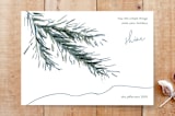 "Shiny Simple Things" - Stationery in Snow by Merian - Front