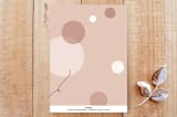 "Twinty Twenty" - Stationery in Rose Quartz by Merian - Back of Card