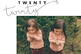 "Twinty Twenty" - Stationery in Rose Quartz by Merian - Close-Up