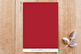 "Wonders of Love" - Stationery in Candy Cane by Carolyn Kach - Back of Card