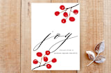 "Holly Berry" - Stationery in Winter by Roopali - Front