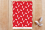 "Holly Berry" - Stationery in Winter by Roopali - Back of Card