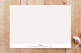 "Joy Christmas" - Stationery in Mistletoe by Amanda Houston - Back of Card