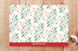 "Scandi" - Stationery in Winterberry by Three Kisses Studio - Back of Card