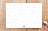 "A Most Amazing Grace" - Stationery in Snow by Carolyn Kach - Back of Card