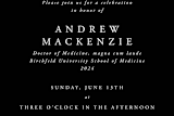 "MD Doctor of Medicine Graduation Invitation" - Stationery in Noir by itsjensworld - Close-Up