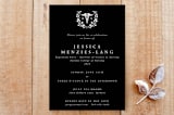 "RN Registered Nurse Graduation Invitation" - Stationery in Noir by itsjensworld - Front