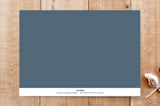 "Medical School Graduation Photo Announcement" - Stationery in Blue Smoke by itsjensworld - Back of Card