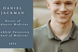 "Medical School Graduation Photo Announcement" - Stationery in Blue Smoke by itsjensworld - Close-Up