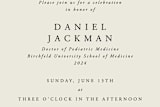 "Medical School Graduation Invitation" - Stationery in Oyster by itsjensworld - Close-Up