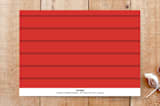 "Blessd Christmas" - Stationery in Snow by Ellis - Back of Card