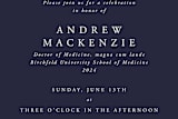 "MD Doctor of Medicine Asclepius Graduation Invitation" - Stationery in Midnight by itsjensworld - Close-Up