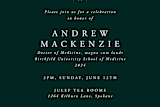 "Square MD Doctor of Medicine Graduation Invitation" - Stationery in Forest by itsjensworld - Close-Up