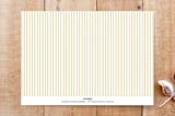 "triple joy" - Stationery in fresh by Deborah Chou - Back of Card