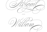 "Timless Elegance" - Stationery in Smoke by Ilze Lucero - Close-Up