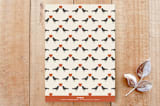 "Love Nest Housewarming Invitation" - Stationery in Charcoal by Amber Barkley - Back of Card