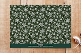 "Very Merry Type" - Stationery in Pine by Sarah Brown - Back of Card