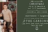"Very Merry Type" - Stationery in Pine by Sarah Brown - Close-Up