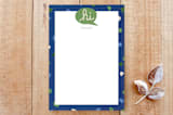 "Wendy Confetti Hi" - Stationery in Bluesy by Tanya Lee Design - Front