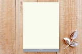 "Rococo Berry" - Stationery in Ivory by IGGI - Back of Card